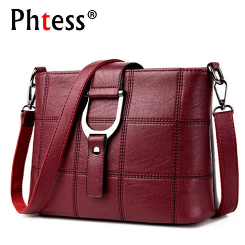 Phtess Luxury Plaid Handbags Women Bags Designer Brand Female Crossbody Shoulder Bags For Women