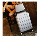 Brand 20 Inch 24 Inch Rolling Luggage Case Spinner Case Trolley Suitcase Women Travel Luggage