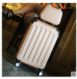 Brand 20 Inch 24 Inch Rolling Luggage Case Spinner Case Trolley Suitcase Women Travel Luggage