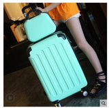Brand 20 Inch 24 Inch Rolling Luggage Case Spinner Case Trolley Suitcase Women Travel Luggage