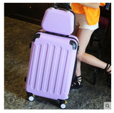 Brand 20 Inch 24 Inch Rolling Luggage Case Spinner Case Trolley Suitcase Women Travel Luggage