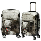 Cartoon Travel Rolling Luggage Spinner Wheels Kids Suitcase Carry On 20" 24" Inch Business Airplane