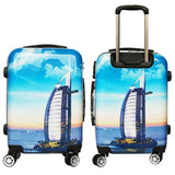 Cartoon Travel Rolling Luggage Spinner Wheels Kids Suitcase Carry On 20" 24" Inch Business Airplane