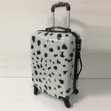 Cartoon Travel Rolling Luggage Spinner Wheels Kids Suitcase Carry On 20" 24" Inch Business Airplane