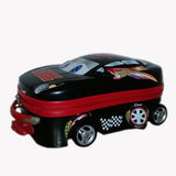 Travel Tale 100% Pc 18 Inch Rolling Luggage Spinner Easily Cartoon Car Luggage Can Sit Suitable For