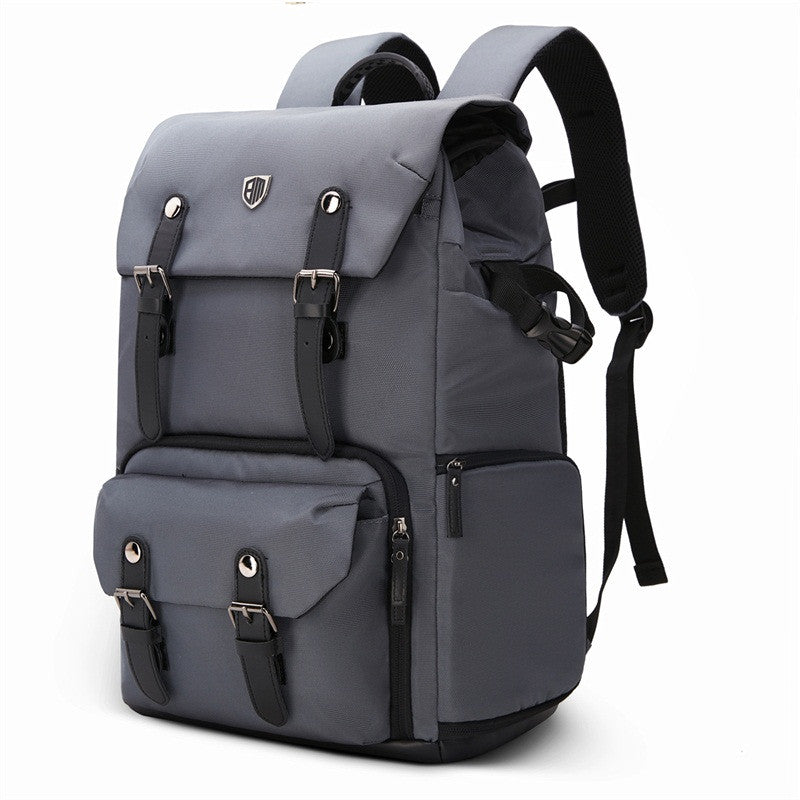 Bagsmart Canvas & Leather Retro Camera Bag National Geographic Ng5070 Camera Backpack Black