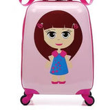 Letrend Girls Cartoon Suitcases Wheel Cute Kids Rolling Luggage Set Spinner Trolley Children Travel