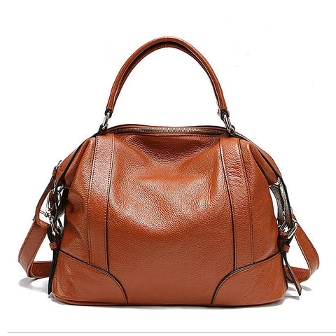 Woman Genuine Leather Bag Vintage Women Handbag First Layer Real Leather Women Messenger Bags