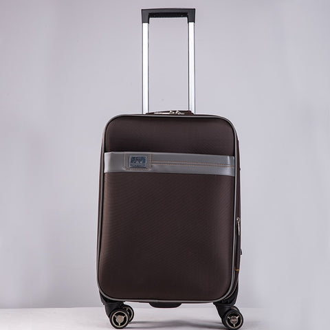 New Vintage Luggage Travel Trolley Suitcase Bag Women Man Oxford Waterproof Business Rolling Bags