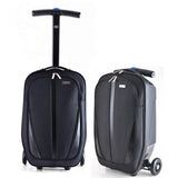 Letrend New Fashion Foldable Portable Skateboard Rolling Luggage 21Inch Business Men Trolley