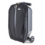 Letrend New Fashion Foldable Portable Skateboard Rolling Luggage 21Inch Business Men Trolley
