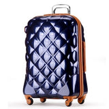 Travel Tale Fashion 3D Grid 20/24/28 Inch Size Pc Rolling Luggage Spinner Brand Travel Suitcase