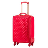 Travel Tale High Quality Fashion 16/20/24 Size 100%Pu Rolling Luggage Spinner Brand Travel Suitcase