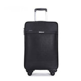 Vintage First Layer Of Cowhide Universal Wheels Trolley Luggage Travel Bag Genuine Leather Bag 20