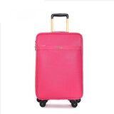 Vintage First Layer Of Cowhide Universal Wheels Trolley Luggage Travel Bag Genuine Leather Bag 20