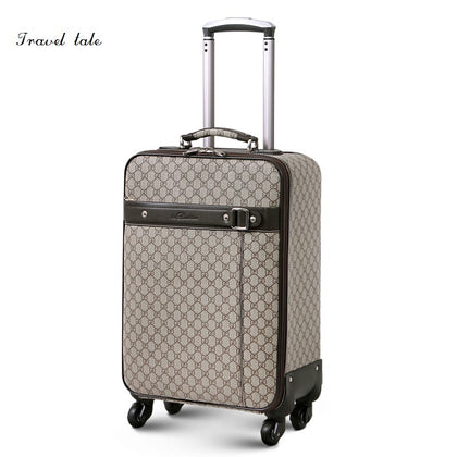 Travel Tale Fashion Noble 16/18/20/22/24 Inches Pvc High Quality Rolling Luggage Spinner Brand