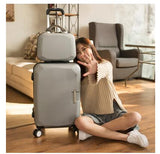 Women Rolling Luggage Suitcase Woman 20"24"26" Inch Travel Luggage Trolley Suitcase Travel Baggage