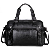 Vicuna Polo Leather Men Travel Bag Big Capacity Fashion Travel Handbag Brand High Quality