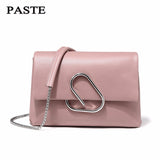 Free Shipping, Paste Shoulder Bag 100% Soft Genuine Leather Ol Style Women'S Handbags Ladies