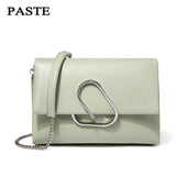 Free Shipping, Paste Shoulder Bag 100% Soft Genuine Leather Ol Style Women'S Handbags Ladies