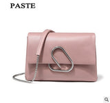 Free Shipping, Paste Shoulder Bag 100% Soft Genuine Leather Ol Style Women'S Handbags Ladies