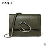 Free Shipping, Paste Shoulder Bag 100% Soft Genuine Leather Ol Style Women'S Handbags Ladies
