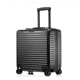 Good Quality 18 Inches Computer Trolley Case Business Password Boarding Boxes Casters Luggage