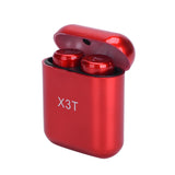 Original X3T Mini Touch Invisible Twins True Wireless Bluetooth Headset Csr 4.2 Hifi Stereo