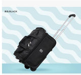 Men Business Trolley Bags Wheeled Bag Women Travel Luggage Case Nylon Suitcase Travel Rolling