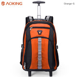 Aoking Travel Trolley Backpack Luggage Large Capacity Men'S Trolley Bags Waterproof Luggage
