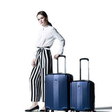 Uniwalker Luggage 2 Piece Set Spinner Pet Luggage, 20" And 24" Expandable Lightweight Rolling