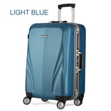 Aluminum Frame+Pc Suitcase,20"22"24"28"Inch High-Quality Anticollision Rolling Luggage,Tsa Lock