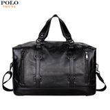 Vicuna Polo Business Men Travel Bags Large Capacity Brand Casual Black Travel Handbag High