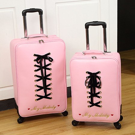 New Luggage Bag ,Women Suitcase,Fashion Pu Travel Box,Rolling Carry On,Trolley Hardcase Case With
