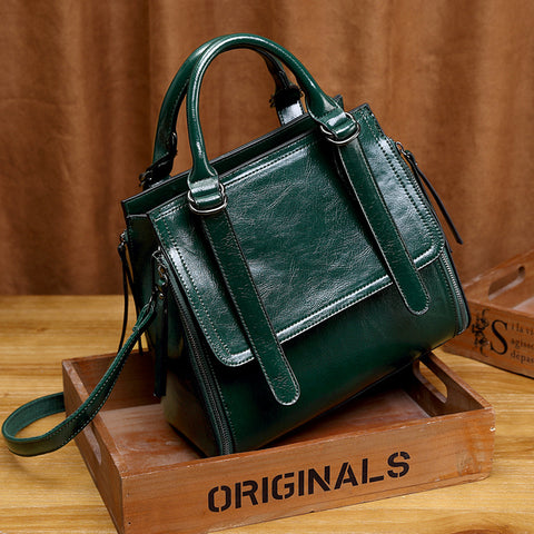 Luyo Real Genuine Leather Handbags Luxury Brand Handbags Women Bags Designer Female Crossbody