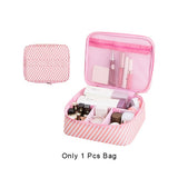 Flamingos Travel Cosmetic Storage Bag Women'S Toiletry Wash Pouch Makeup Case Organizer Luggage