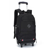Trolley School Backpack For Children School Wheeled Bag Boys Detachable Backpack For Girls Wheel