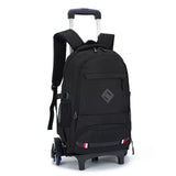 Trolley School Backpack For Children School Wheeled Bag Boys Detachable Backpack For Girls Wheel
