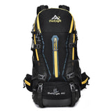 New 60L + 5L Travel Bag Large Capacity Backpack For Men Women Casual Multifunction Shoulder Bag