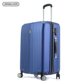 Uniwalker Luggage 2 Piece Set Spinner Pet Luggage, 20" And 24" Expandable Lightweight Rolling