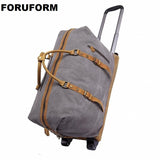 New High-Grade Lightweight Wheeled Seater Pull Rod Travel Luggage Boarding Box Draw-Bar Unisex