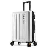 Checked Aluminum Frame Pc Suitcase Valiz Trolley Luggage Tsa Lock Koffer Mala De Viagem Spinner
