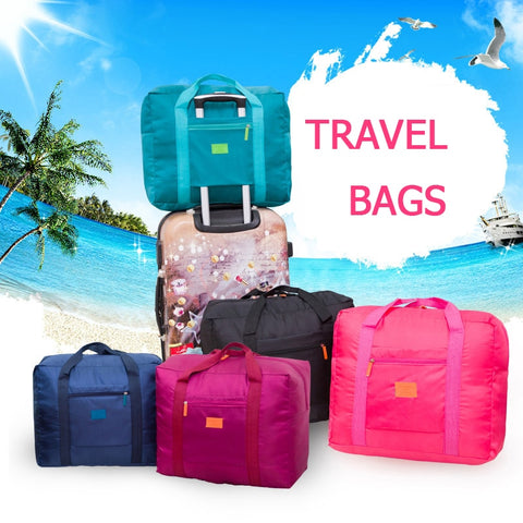 2018 New Fashion Travel Pouch Waterproof Unisex Travel Handbags Women Luggage Travel Folding Bags