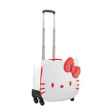 Kids Hello Kitty  Rolling Luggage Bag,Lovely Child Travel Suitcase,Pu Cartoon Box,18" Inch Women