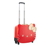 Kids Hello Kitty  Rolling Luggage Bag,Lovely Child Travel Suitcase,Pu Cartoon Box,18" Inch Women