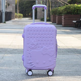 Hello Kitty Cabin Luggage & Suitcase Set,Women Child Bag Gift ,Lovely Cartoon Trip Case,Universal