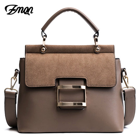 Zmqn Women Bag Vintage Shoulder Bags 2018 Buckle Pu Leather Handbags Crossbody Bags For Women