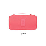 Travel Women'S Bra Storage Bags Lady Cosmetic Makeup Cloth Underwear Organization Weekend Overnight