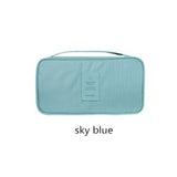 Travel Women'S Bra Storage Bags Lady Cosmetic Makeup Cloth Underwear Organization Weekend Overnight