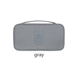 Travel Women'S Bra Storage Bags Lady Cosmetic Makeup Cloth Underwear Organization Weekend Overnight